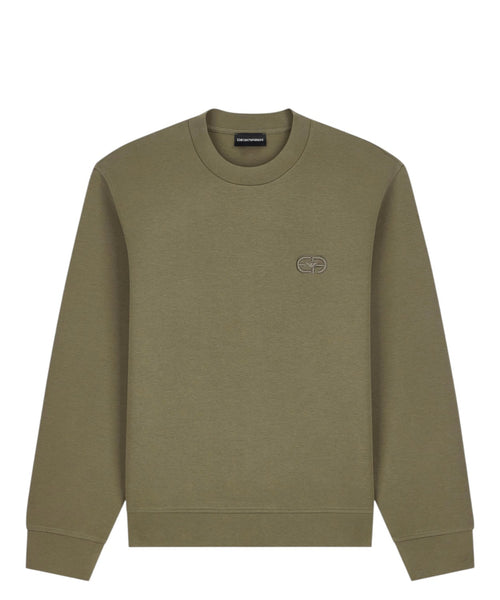Felpa Armani Uomo Essentials in Jersey Stretch