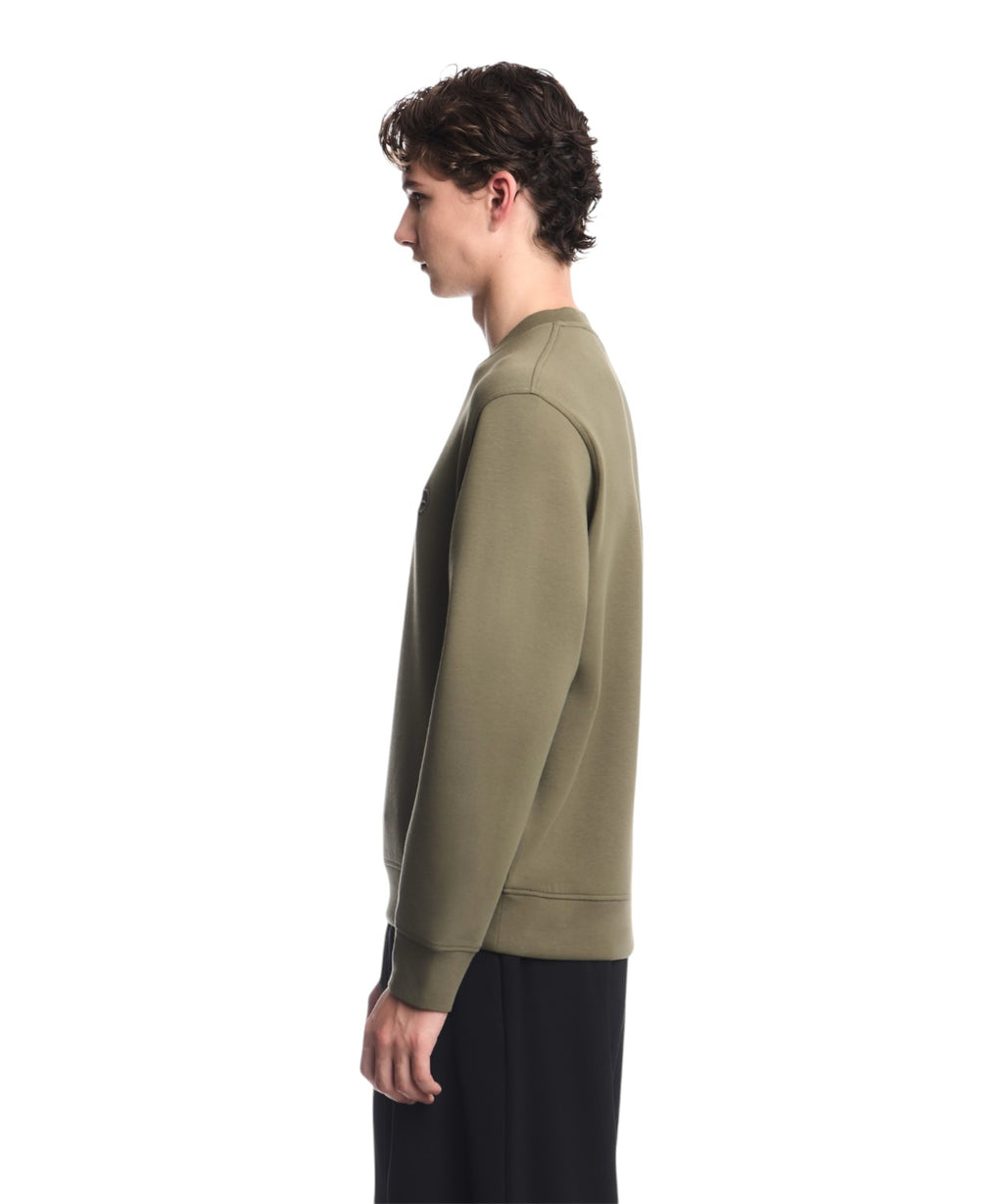 Felpa Armani Uomo Essentials in Jersey Stretch