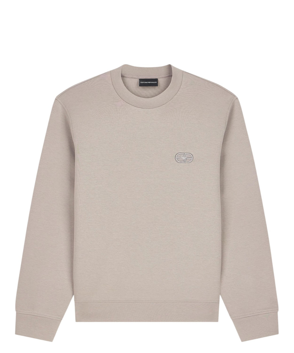 Felpa Emporio Armani Uomo Essentials in Jersey Stretch