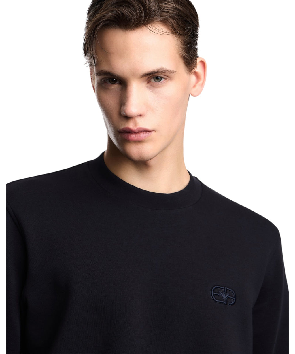 Felpa Emporio Armani Uomo Essentials: Jersey Stretch