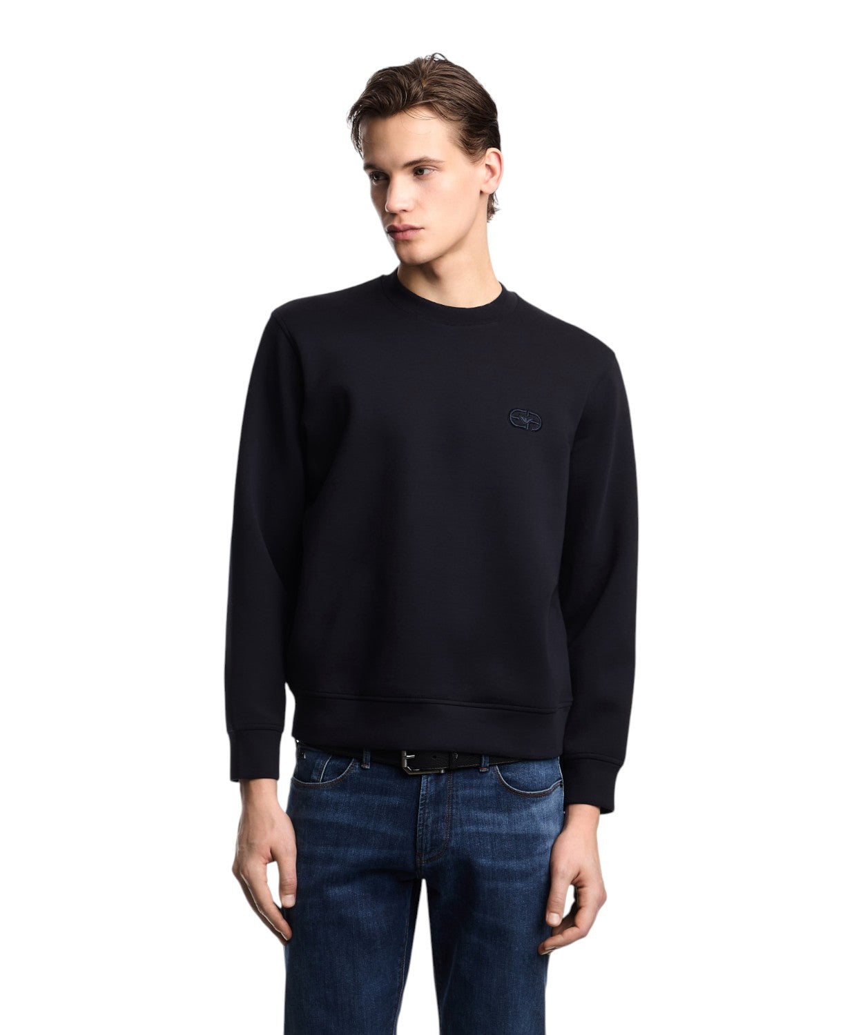 Felpa Emporio Armani Uomo Essentials: Jersey Stretch