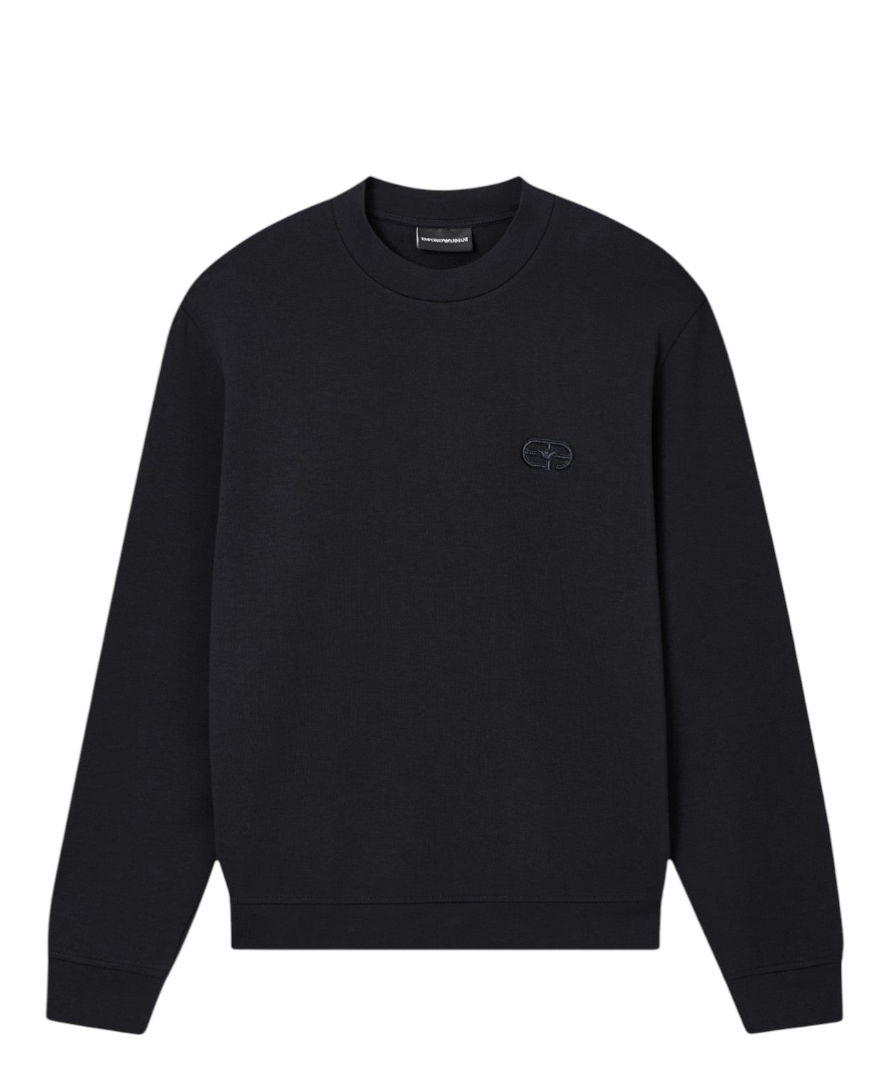 Felpa Emporio Armani Uomo Essentials in Jersey Stretch