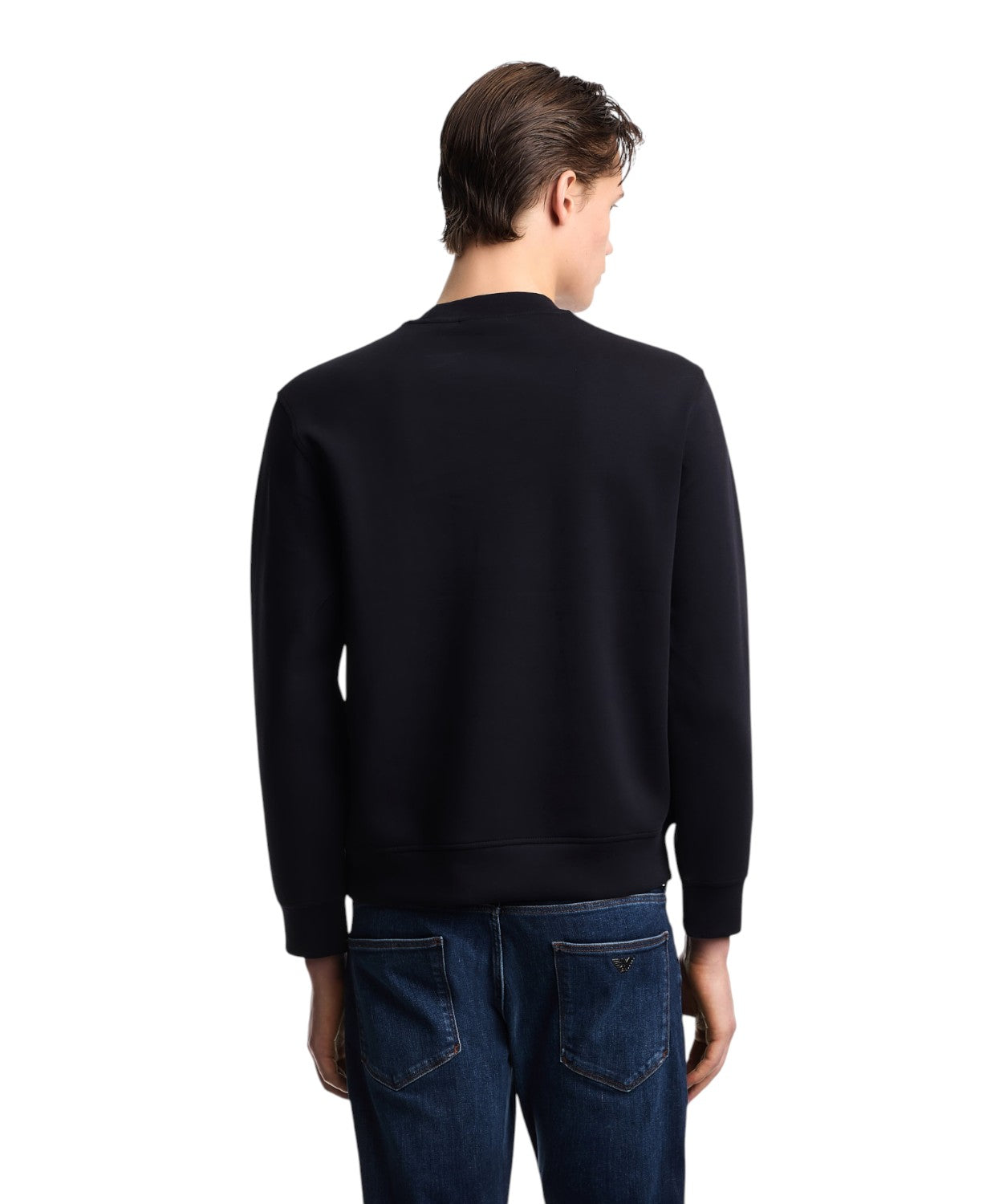 Felpa Emporio Armani Uomo Essentials: Jersey Stretch
