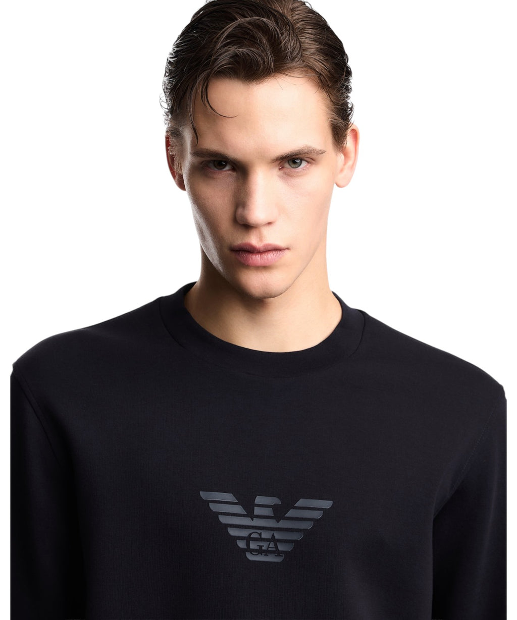 Felpa Emporio Armani Uomo Jersey Stretch Essentials
