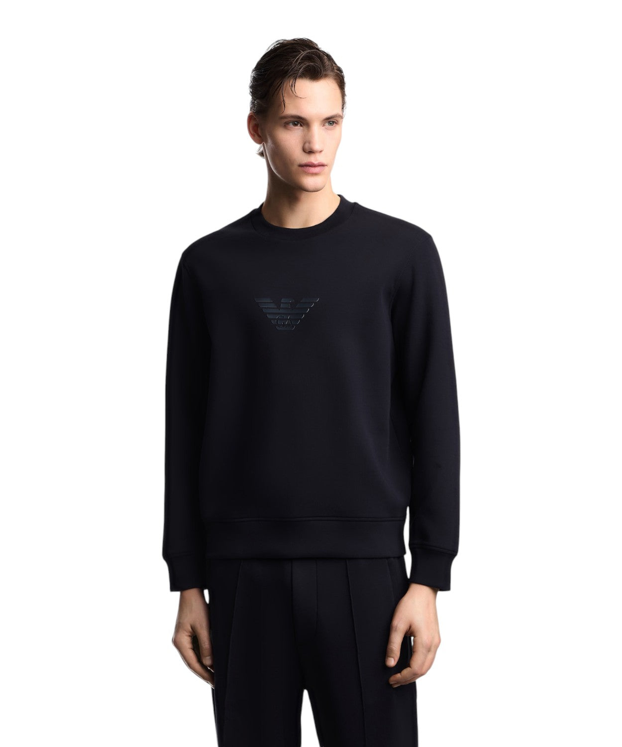 Felpa Emporio Armani Uomo Jersey Stretch Essentials