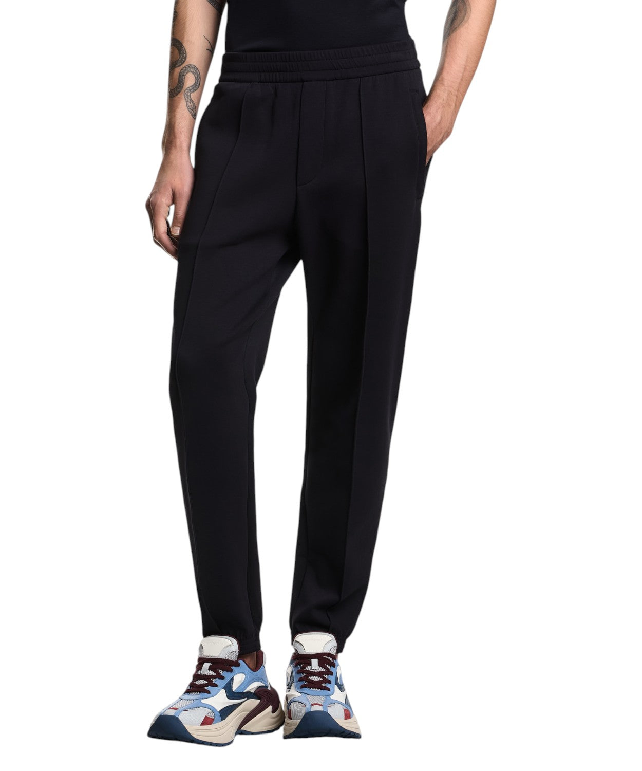 Pantaloni Jogger Emporio Armani Uomo Stretch