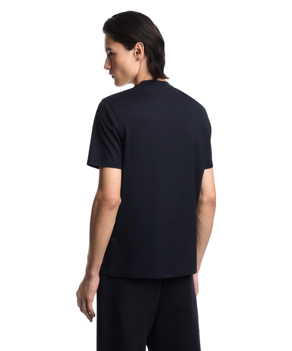 Vyriški marškinėliai iš Pima medvilnės Emporio Armani Essentials
