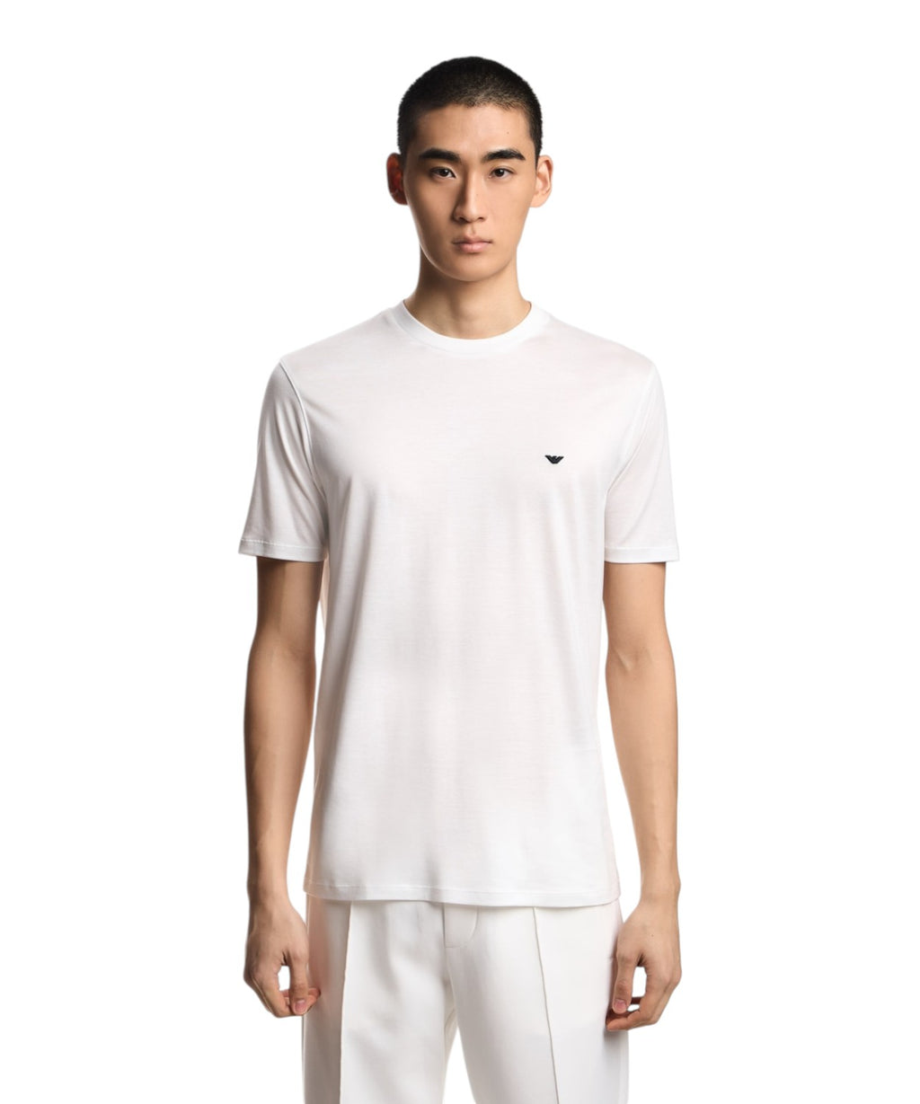 Emporio Armani Men's Essentials Lyocell Jersey T-Shirt