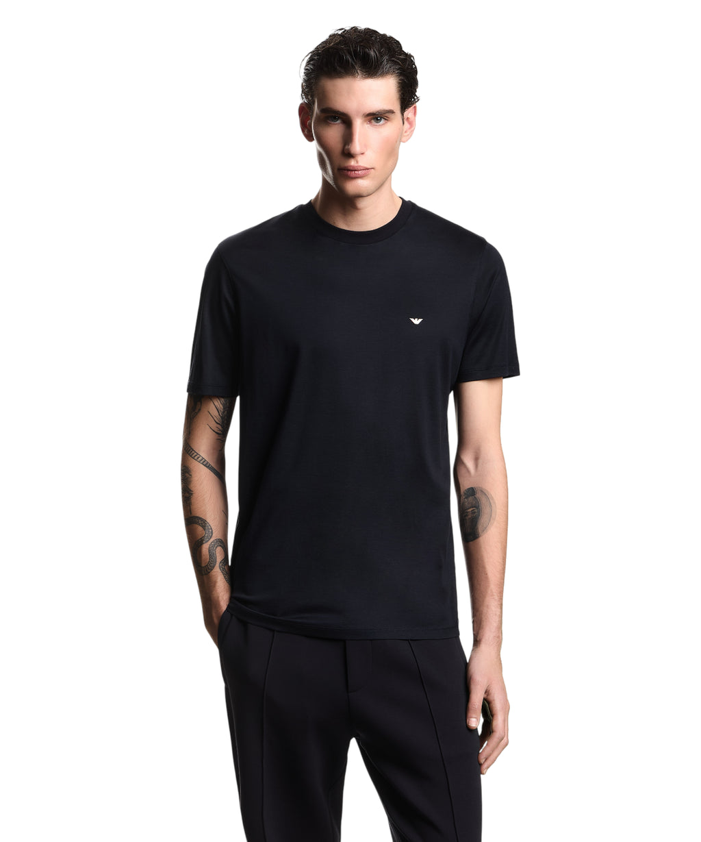 Emporio Armani T-shirt voor heren in Lyocell-jersey