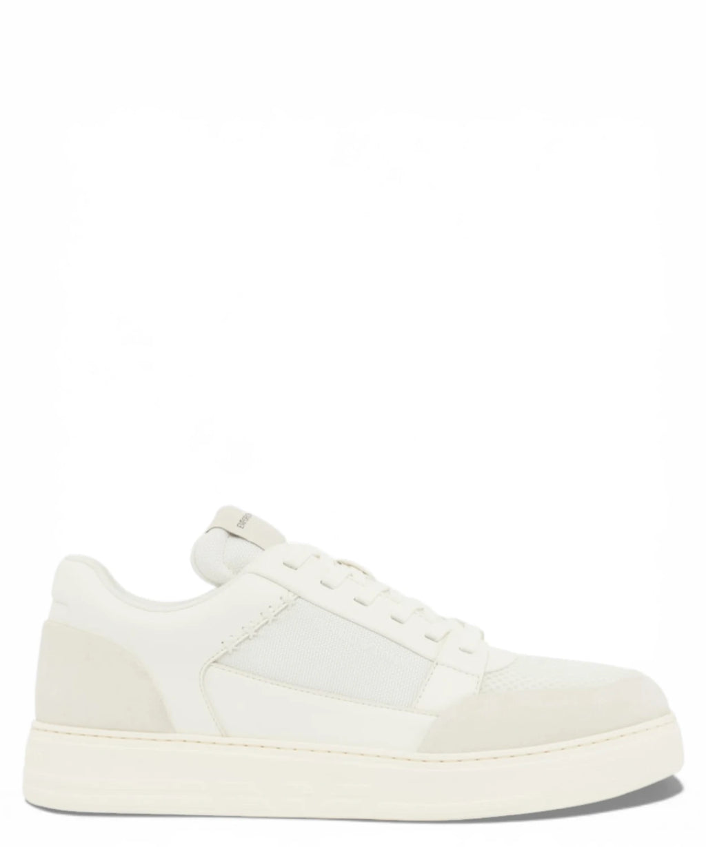 Emporio Armani Cordura® Suede Mesh Sneakers
