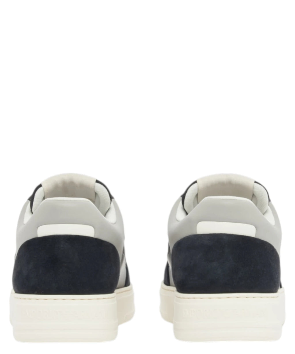 Emporio Armani Cordura® Sneakers in Suede and Mesh