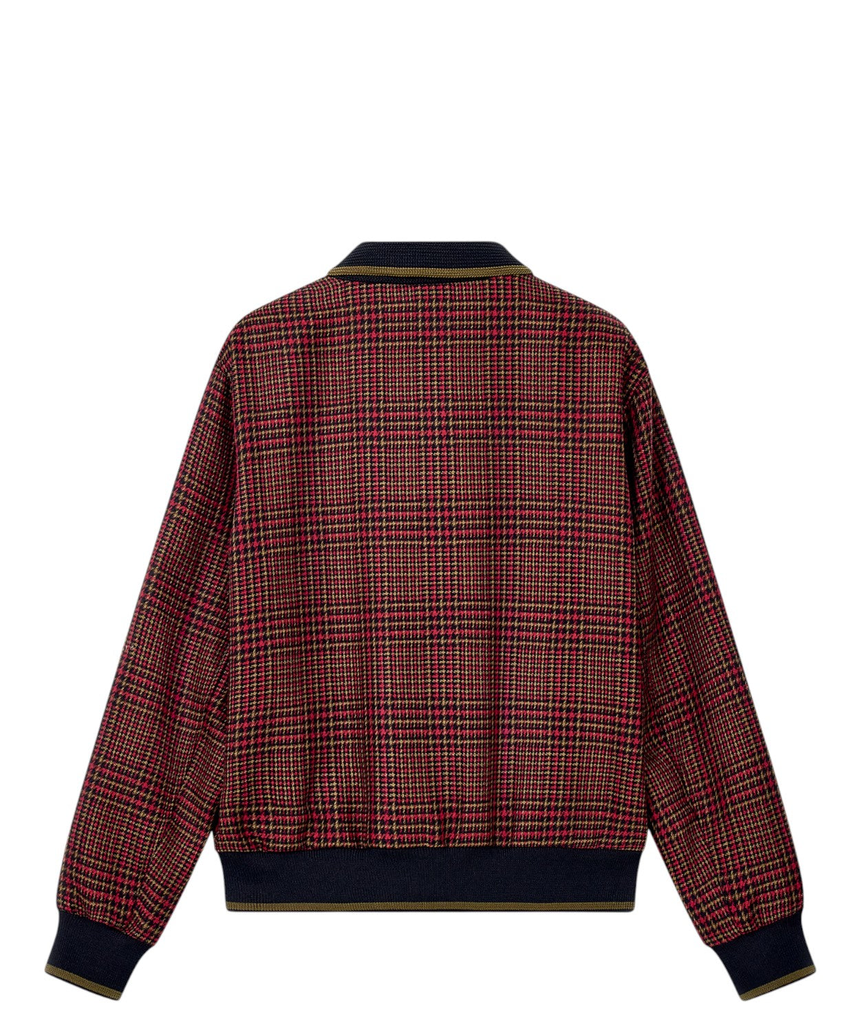 Bomber Uomo Over in Tweed di Lana Vergine