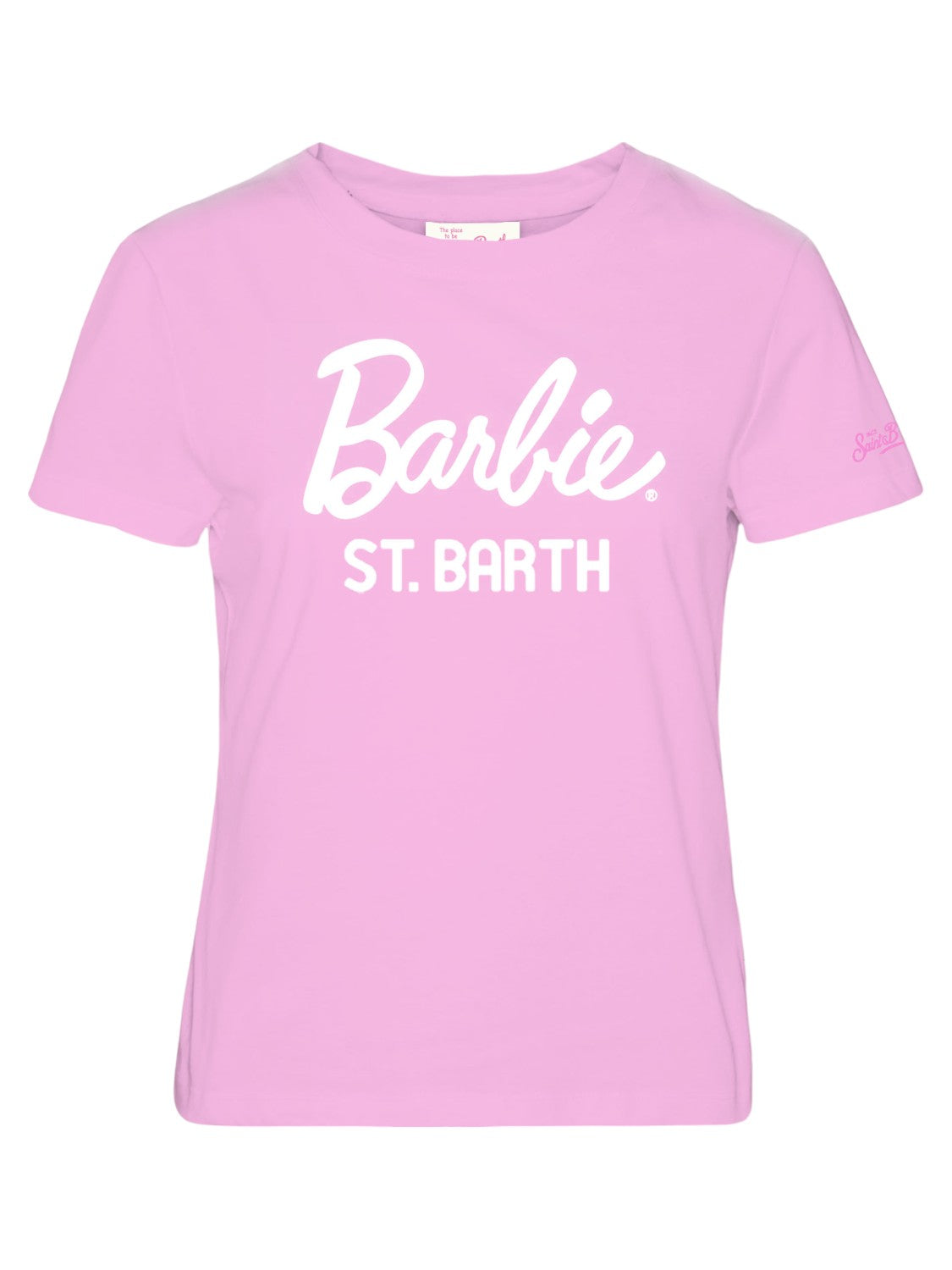 T-shirt Saint Barth "Barbie Classic" - Rosa, Cotone-Mc2 Saint Barth-T-shirt-Vittorio Citro Boutique