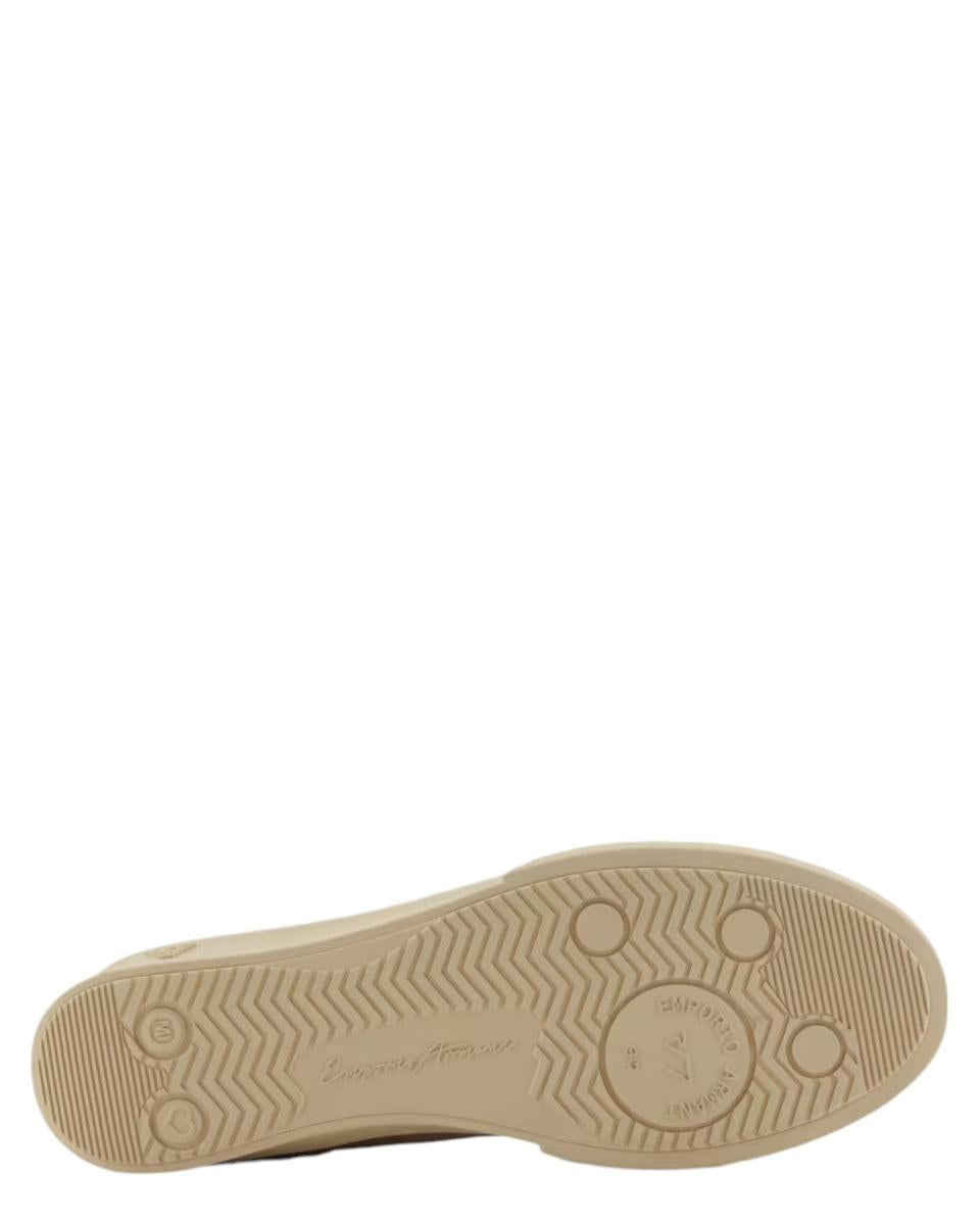 Sneakers in Pelle e Suede con Logo-Emporio Armani-Sneakers-Vittorio Citro Boutique