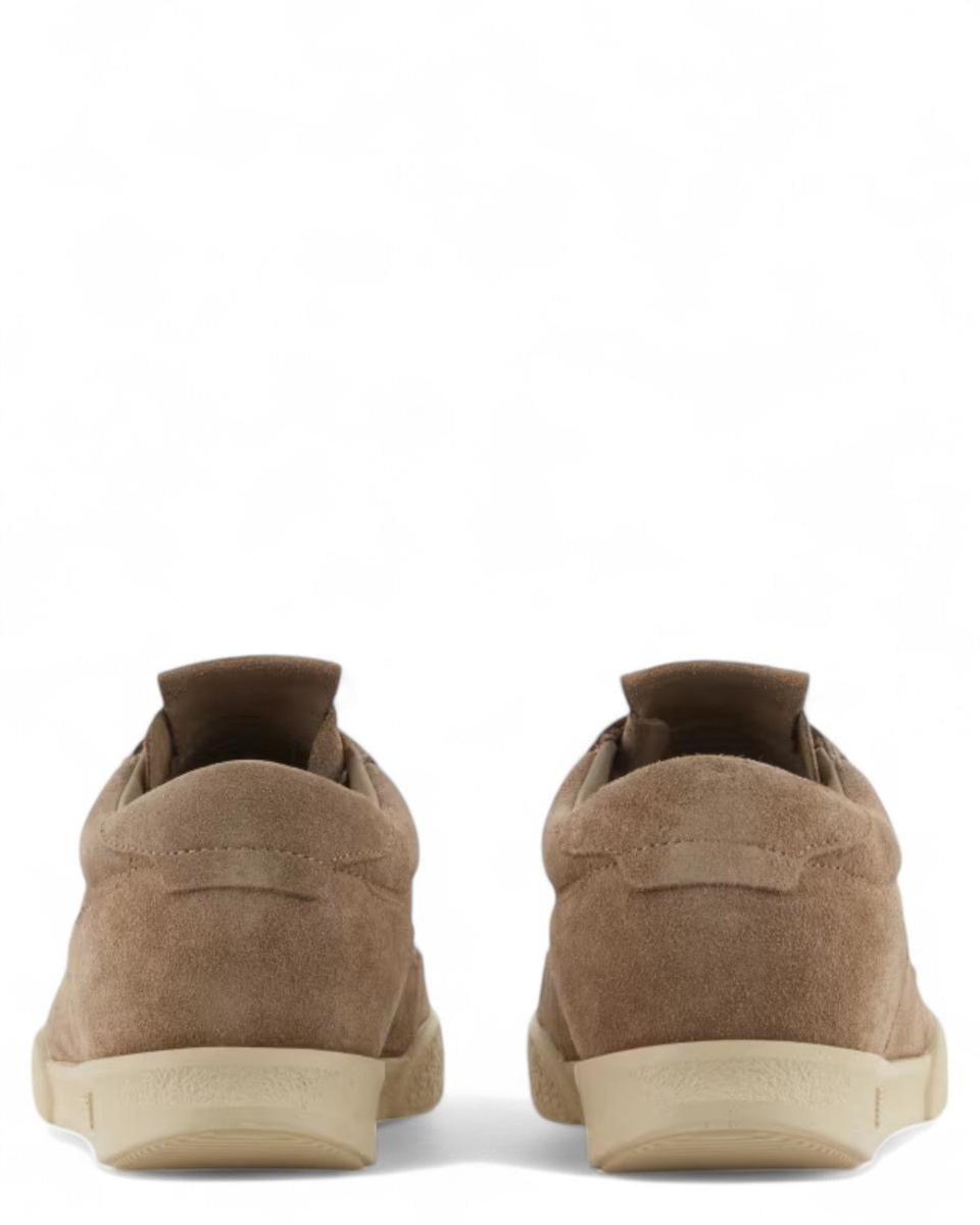 Sneakers in Pelle e Suede con Logo-Emporio Armani-Sneakers-Vittorio Citro Boutique