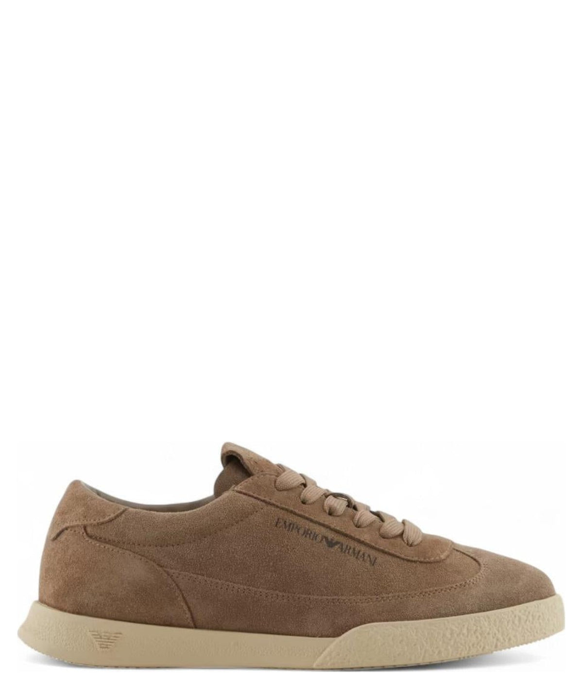 Sneakers in Pelle e Suede con Logo-Emporio Armani-Sneakers-Vittorio Citro Boutique