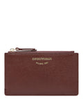 Portacarte Emporio Armani in Pelle Bottalata con Zip
