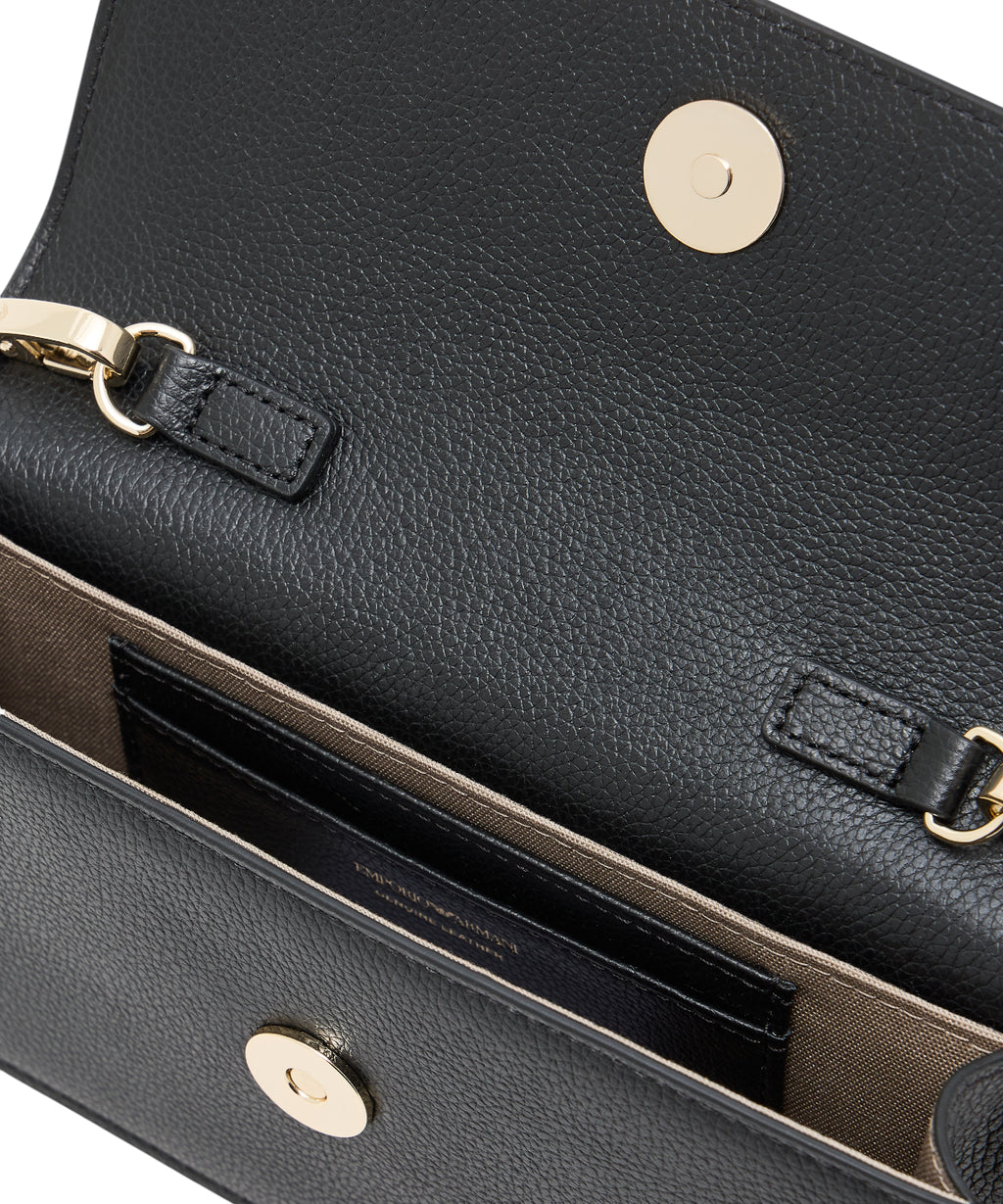 Mini Bag Emporio Armani Pelle Bottalata con Tracolla