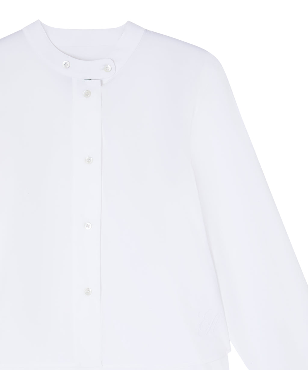 Camicia Popeline di Cotone Emporio Armani