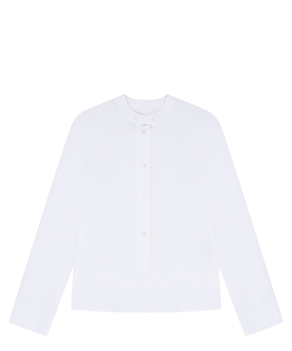 Camicia Popeline di Cotone Emporio Armani