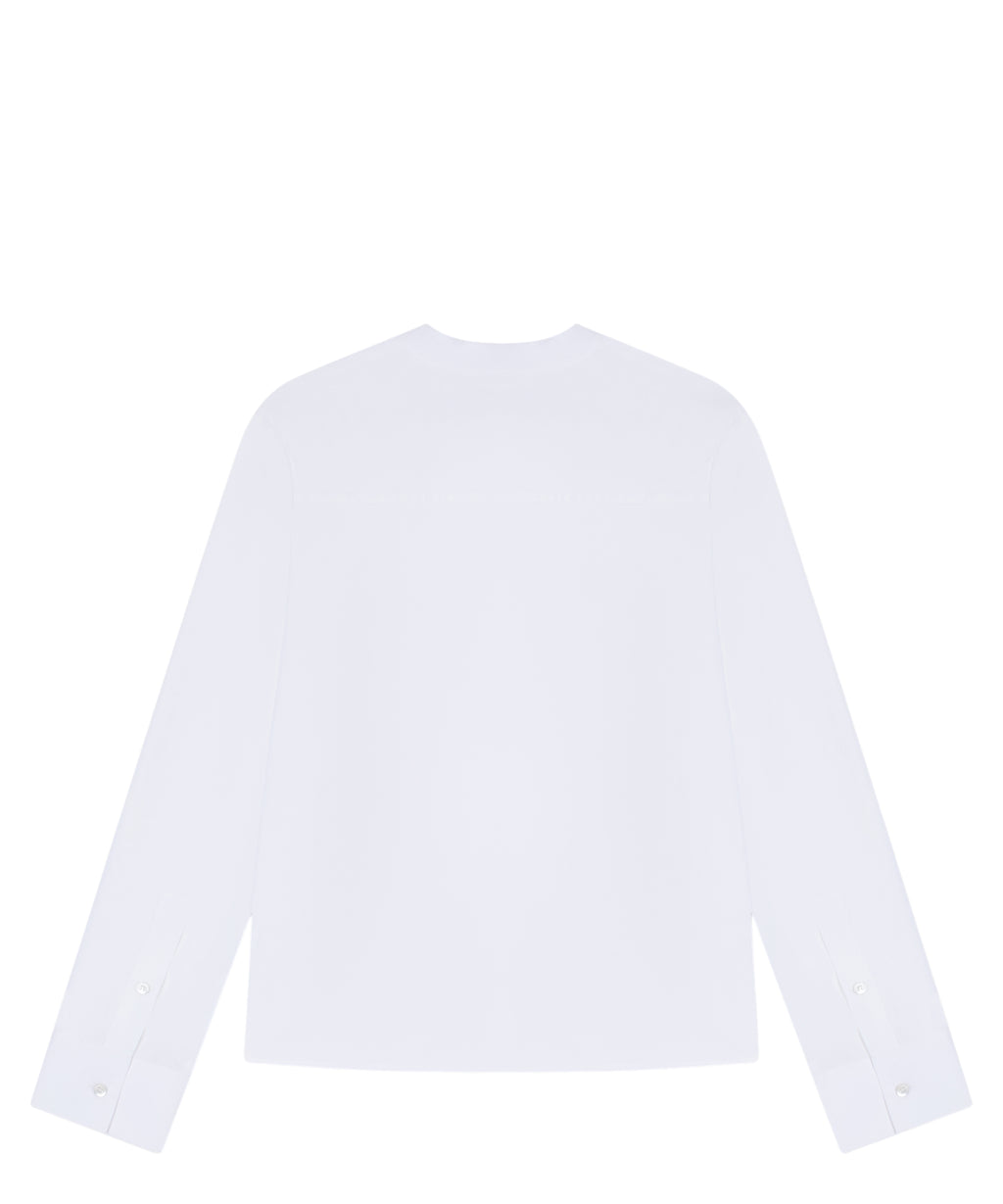 Camicia Popeline di Cotone Emporio Armani