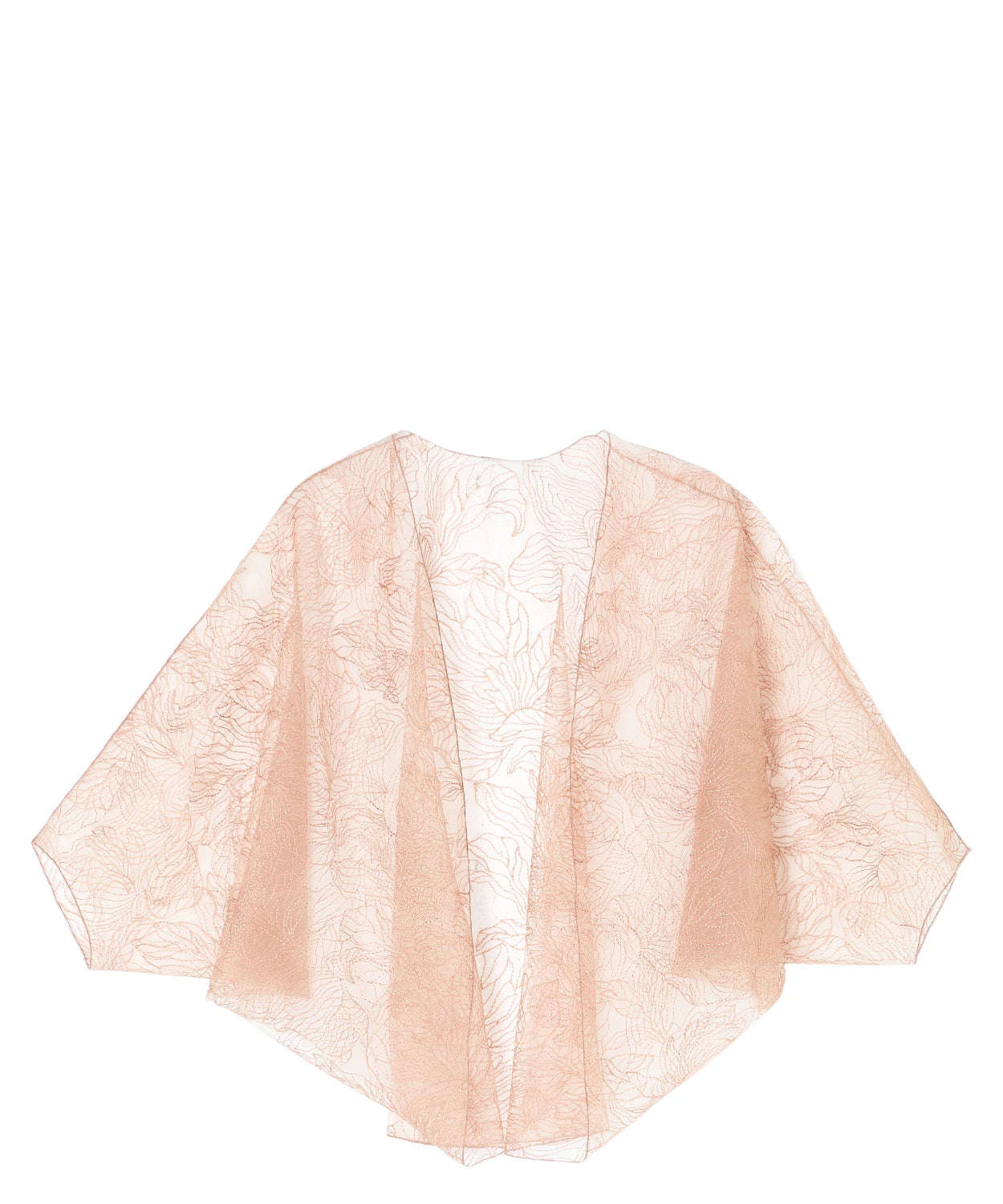 Emporio Armani Mantella in Tulle Ricamato - Eleganza e Stile