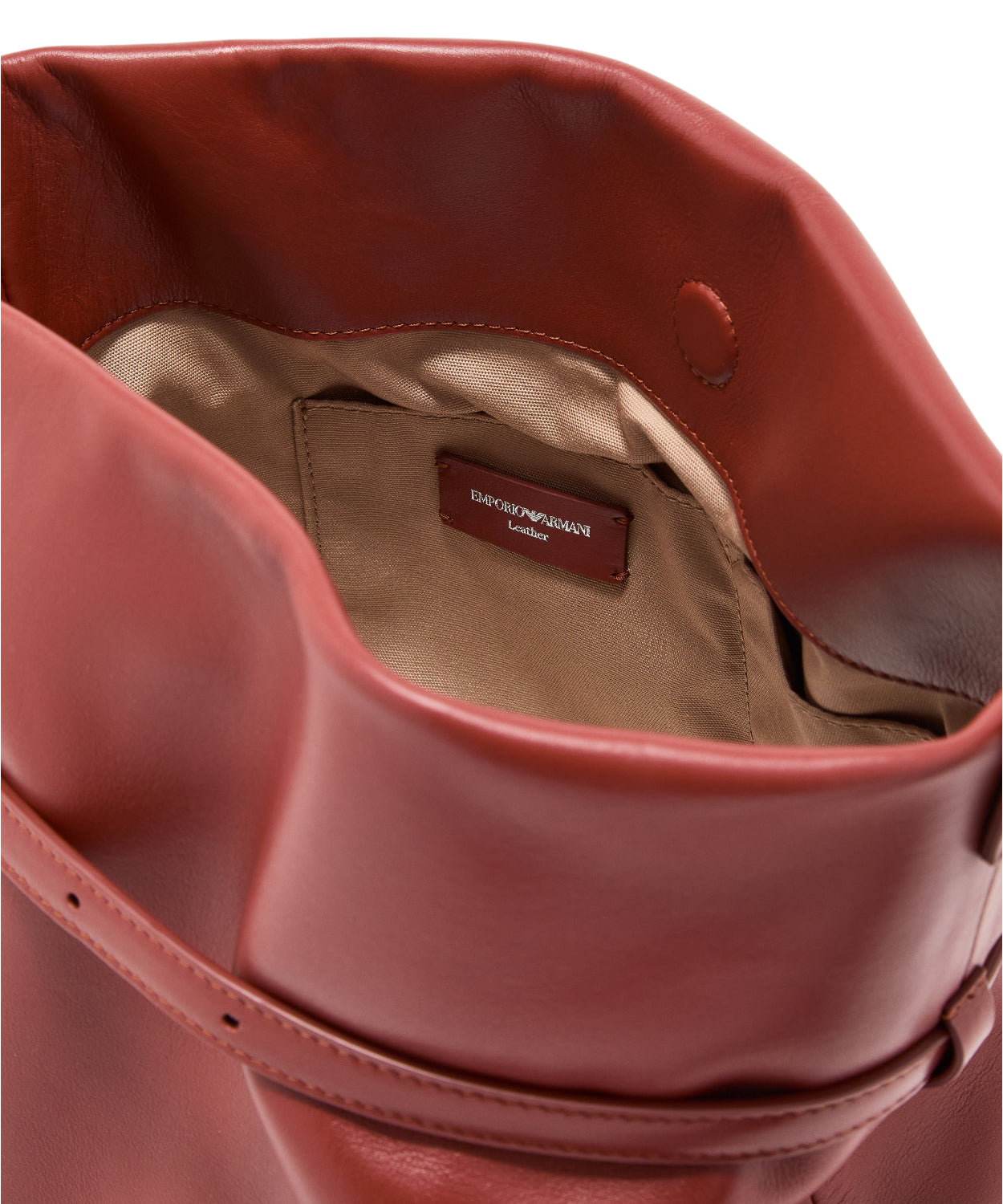 Emporio Armani Borsa Secchiello Pelle Liscia