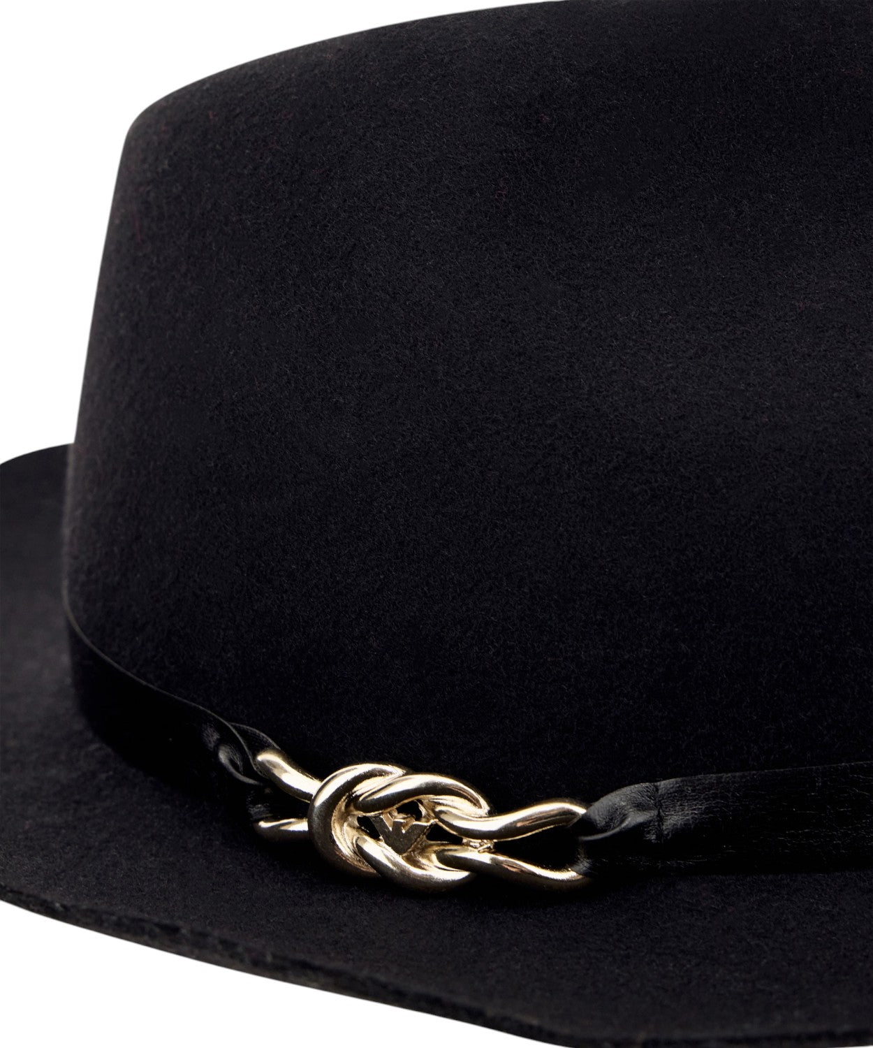 Fedora in Lana Merino Made in Italy con Catena Metallica