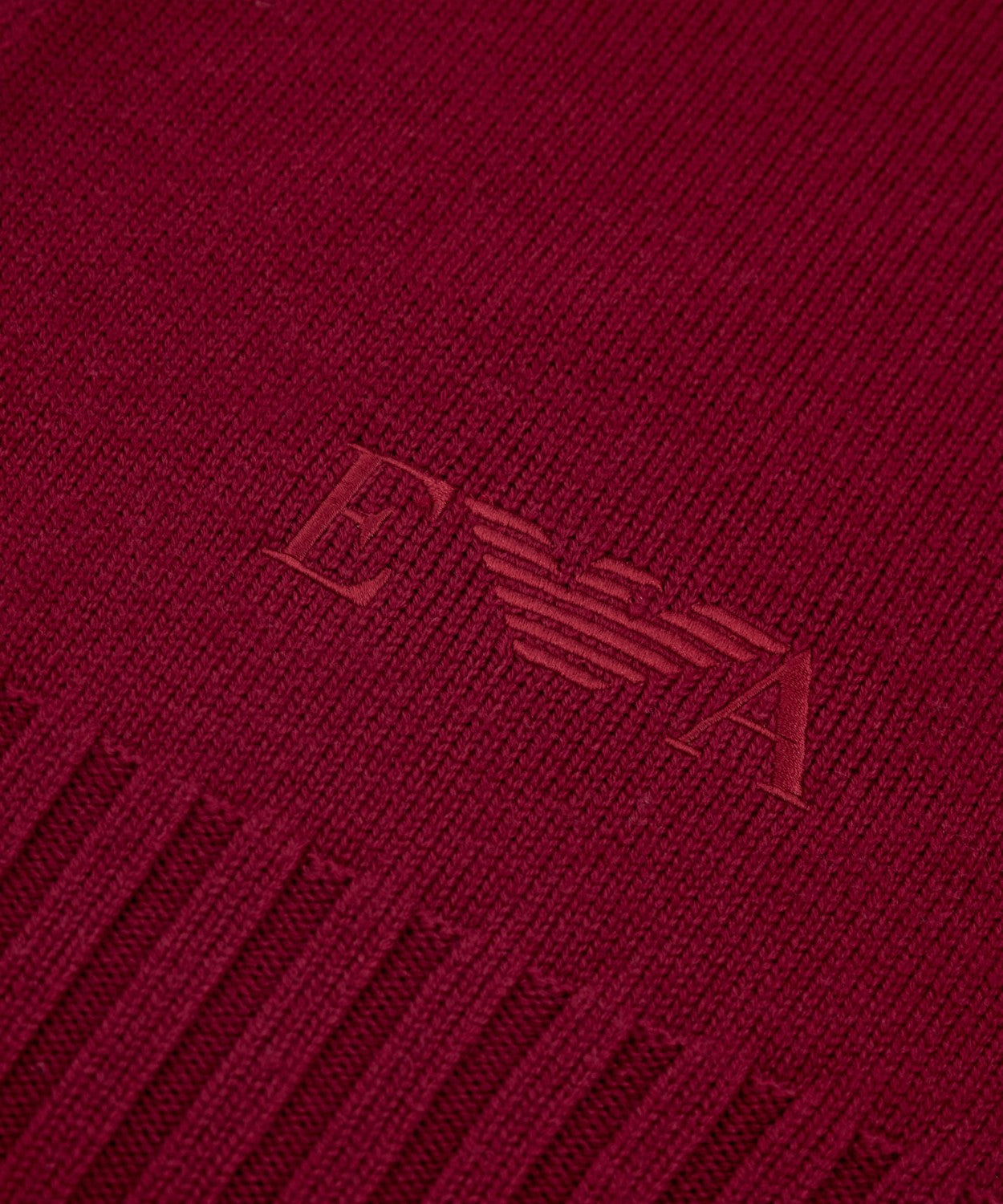 Sciarpa in Lana Vergine Made in Italy con Logo