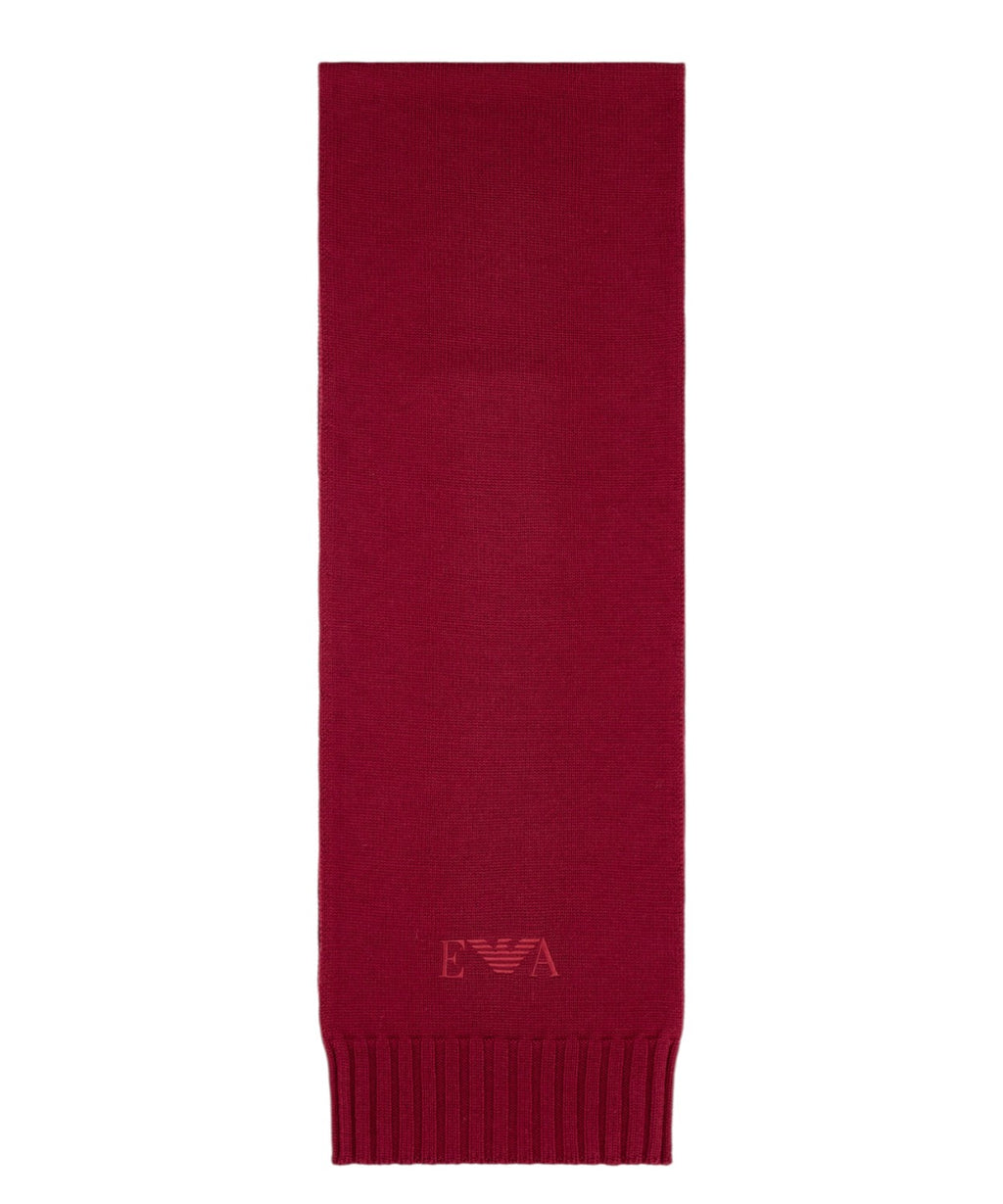 Sciarpa in Lana Vergine Made in Italy con Logo