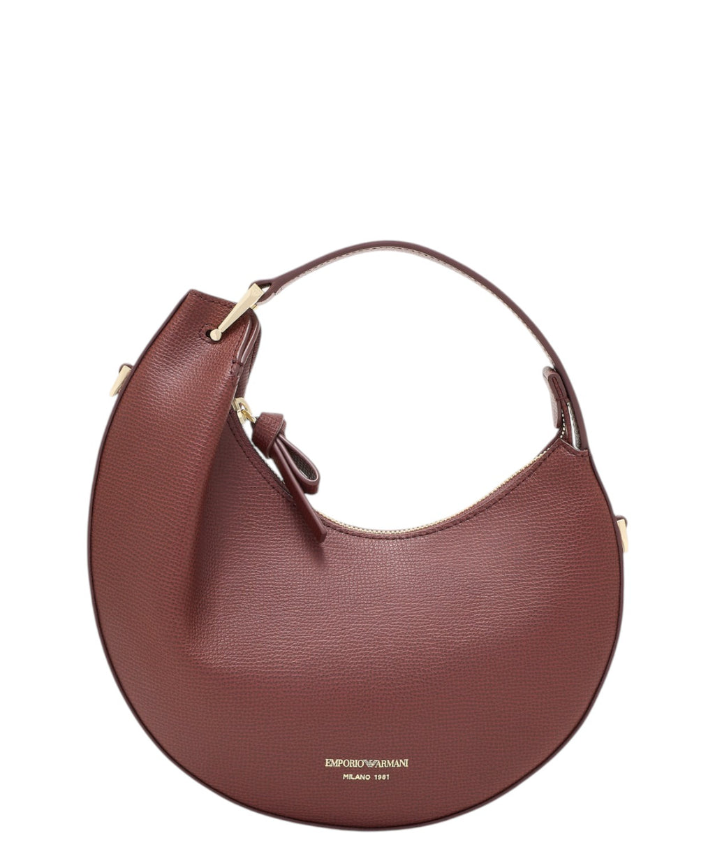 Mini Bag Emporio Armani Hobo in Pelle Elegante