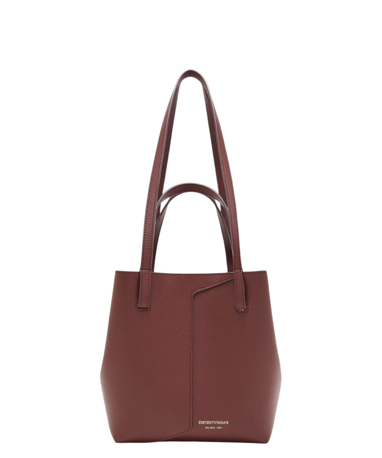 Borsa Emporio Armani 1981 Tote Bag in Pelle