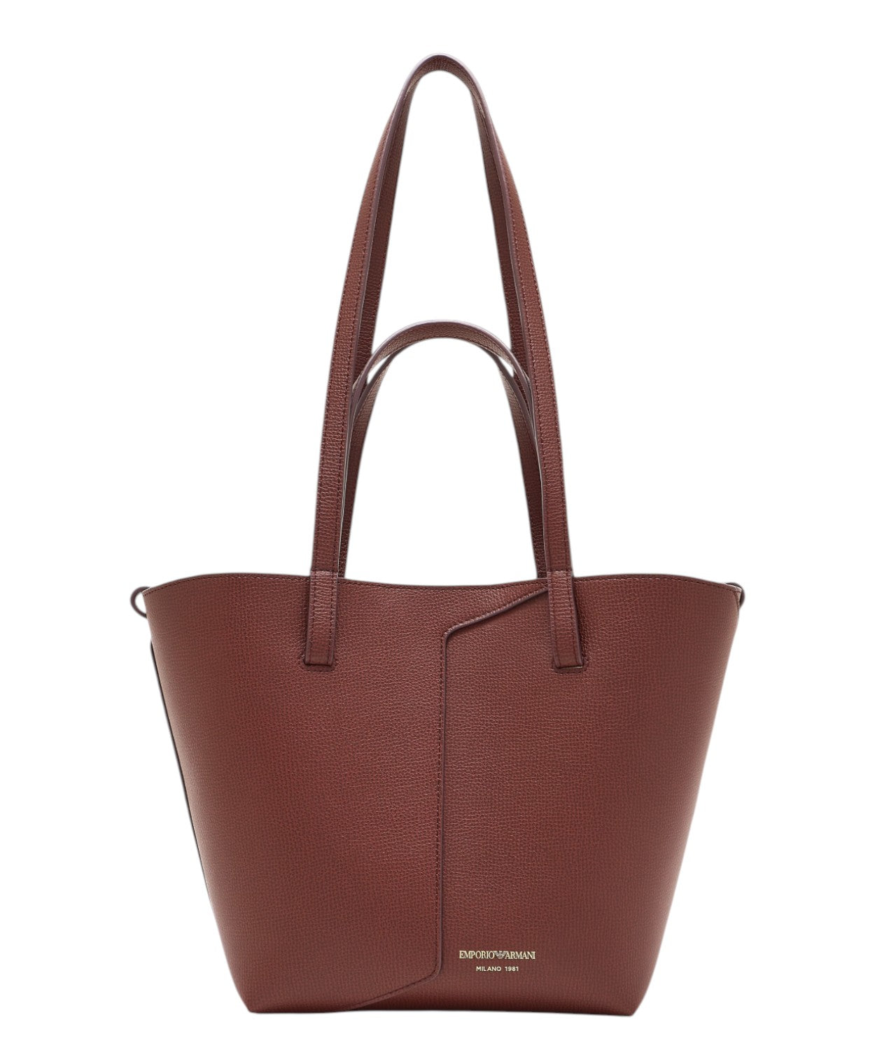 Borsa Emporio Armani 1981 Tote Bag in Pelle