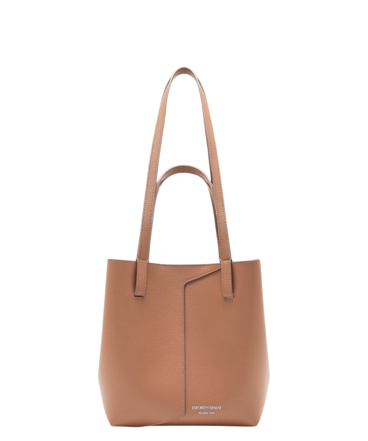 Borsa Emporio Armani 1981 Tote Bag in Pelle Elegante