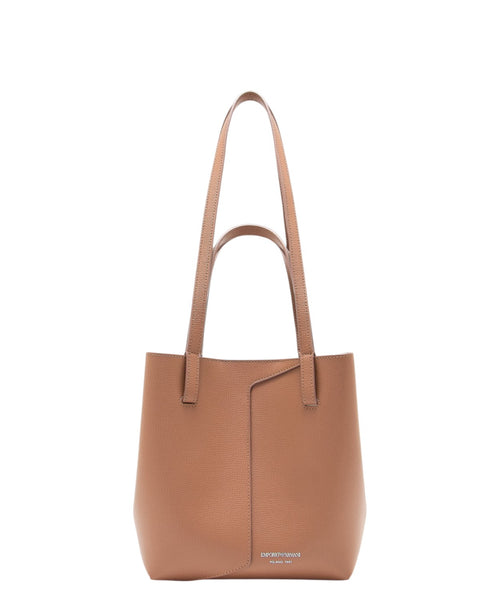 Borsa Emporio Armani 1981 Tote Bag in Pelle Elegante
