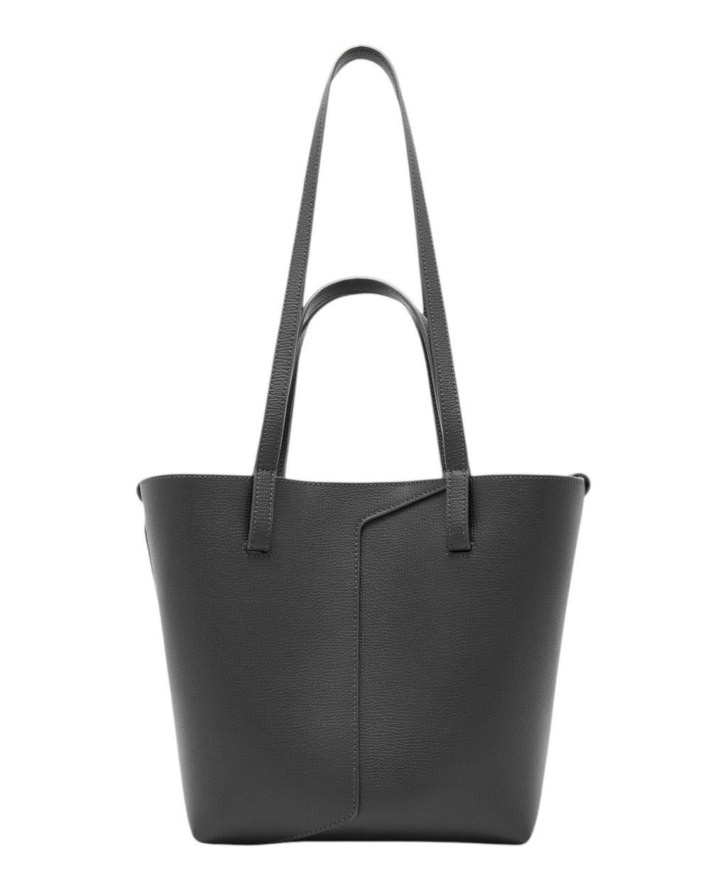 Borsa Emporio Armani 1981 Tote Bag in Pelle