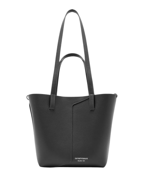 Borsa Emporio Armani 1981 Tote Bag in Pelle Elegante