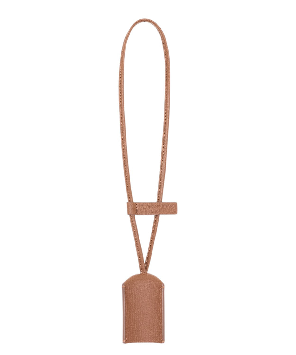 Charm Emporio Armani Pelle Mini Granata per Borse