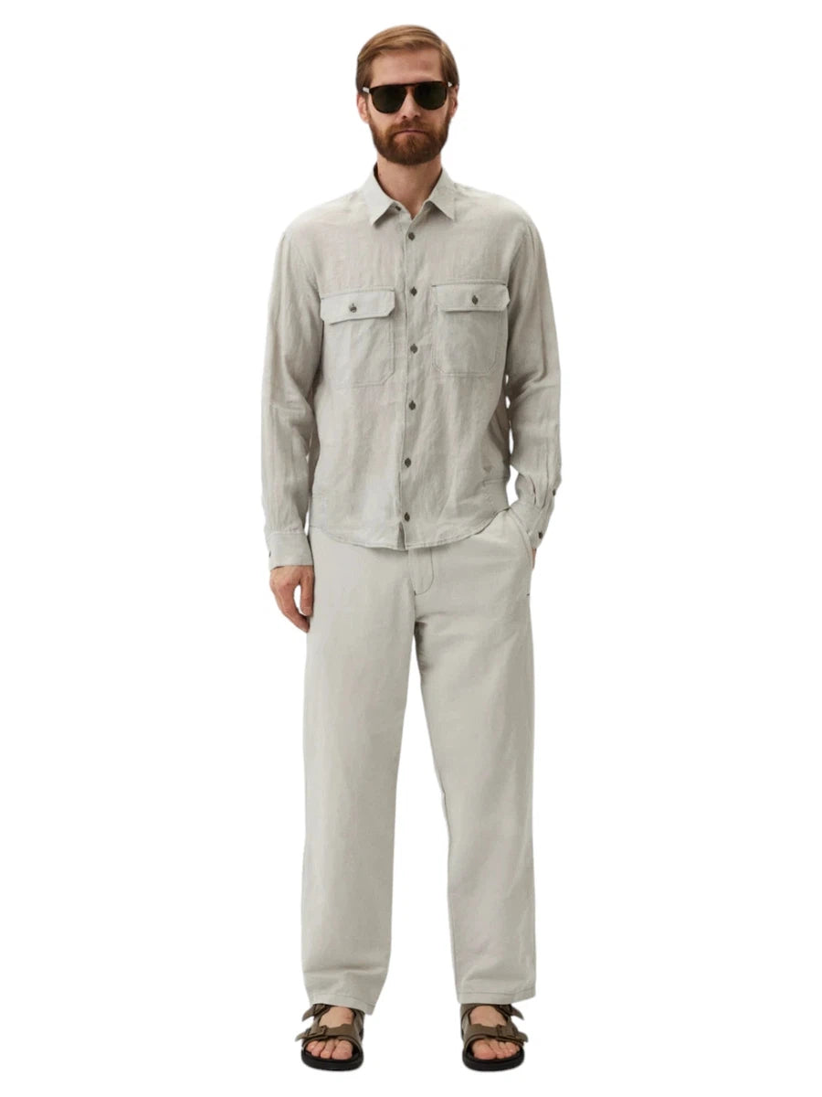 Camicia in Lino Classica-Camicie-Emporio Armani-Vittorio Citro Boutique