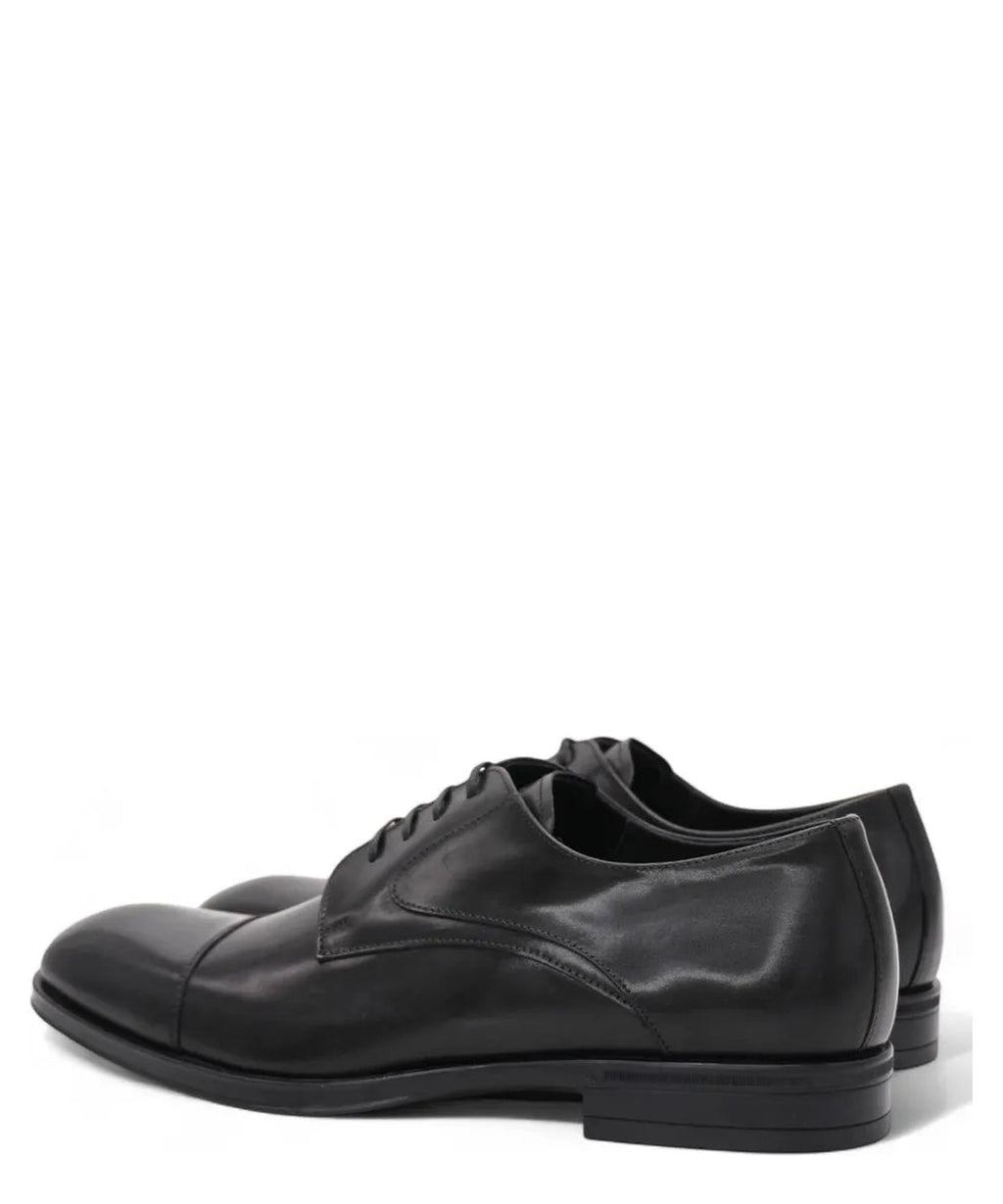 Scarpe Derby in Vitello con Fondo Gomma-Graziano Salvatelli-Stringate-Vittorio Citro Boutique