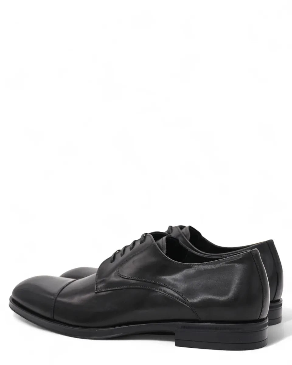 Scarpe Derby in Vitello con Fondo Gomma-Graziano Salvatelli-Stringate-Vittorio Citro Boutique