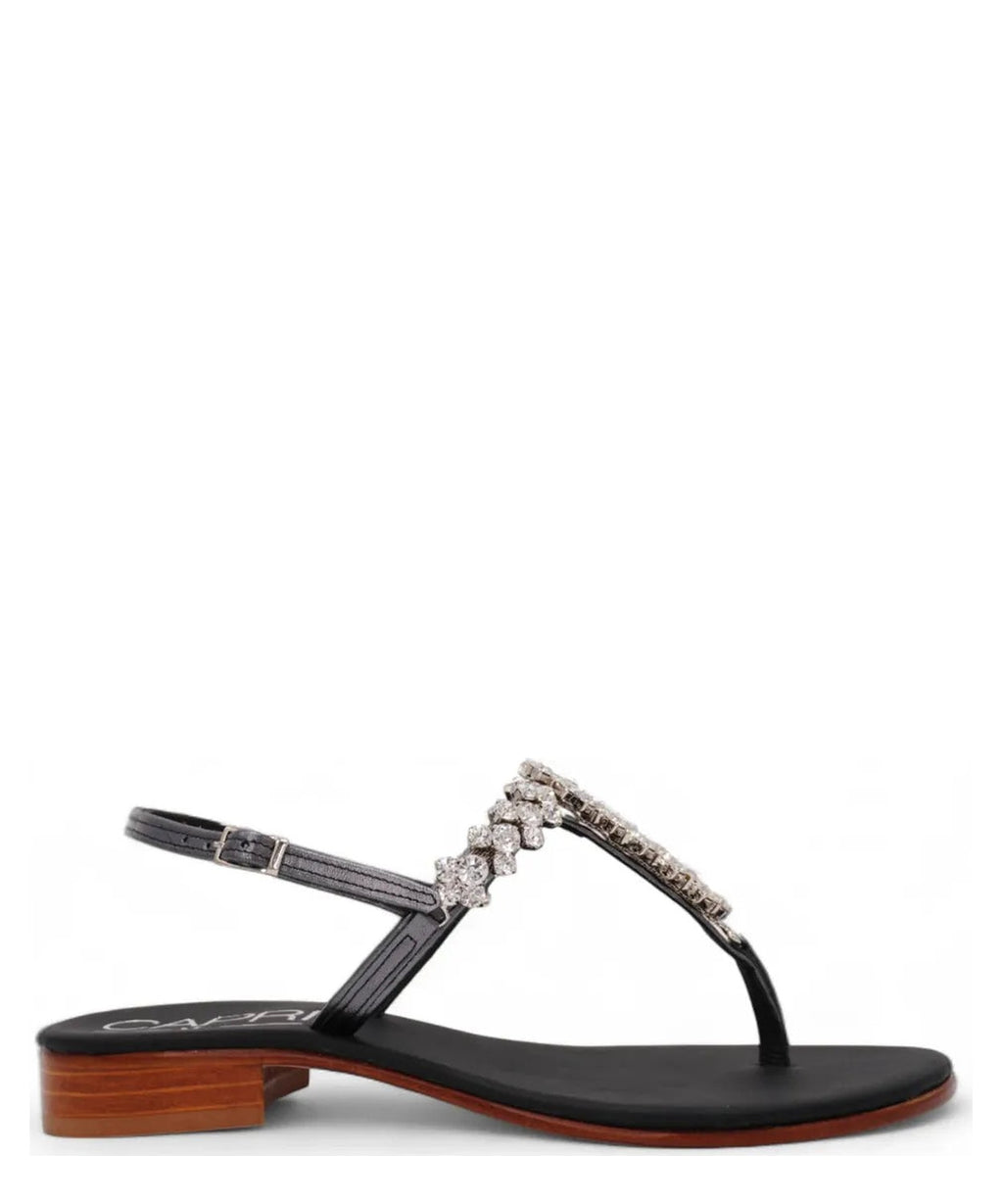 Sandalo Infradito Gioiello milleluci-Capri Vittorio Citro-Sandali-Vittorio Citro Boutique