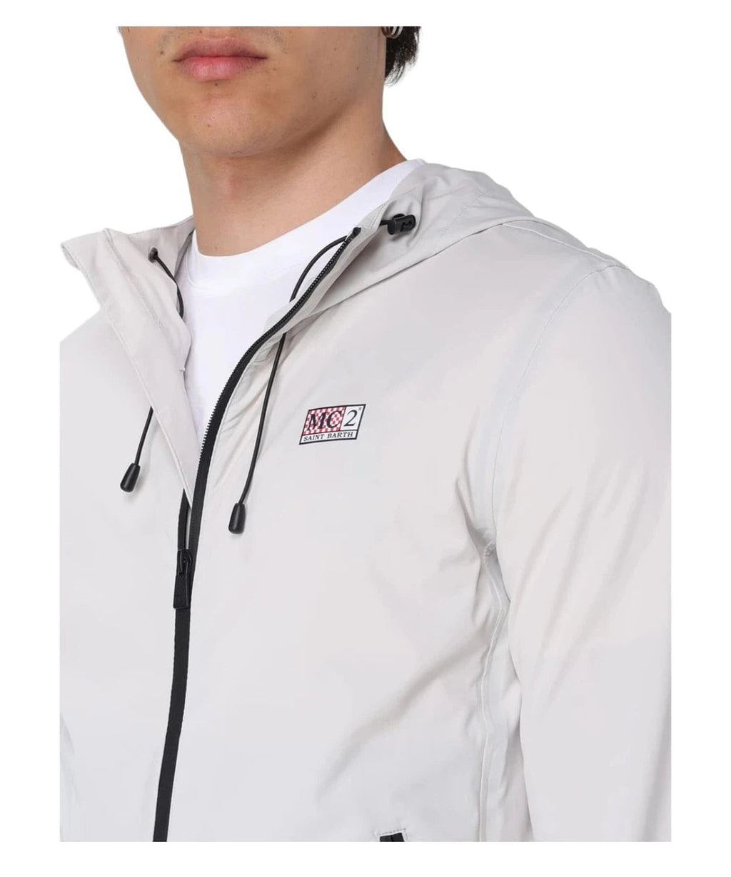 Giacca a Vento da Uomo Solaro con Cappuccio-Mc2 Saint Barth-Giacche-Vittorio Citro Boutique