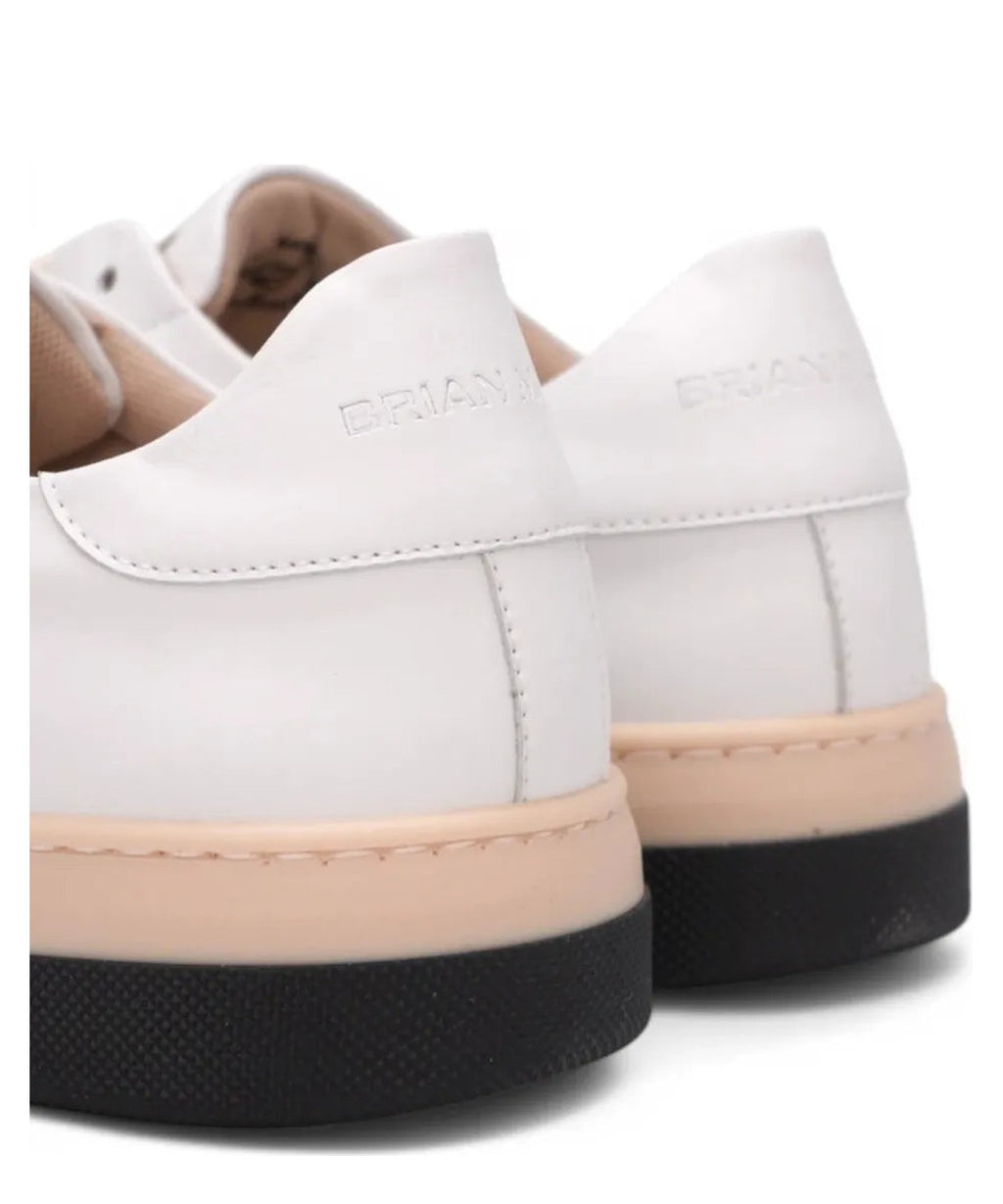 Sneakers in Pelle con Suola Bicolore-Brian Mills-Sneakers-Vittorio Citro Boutique