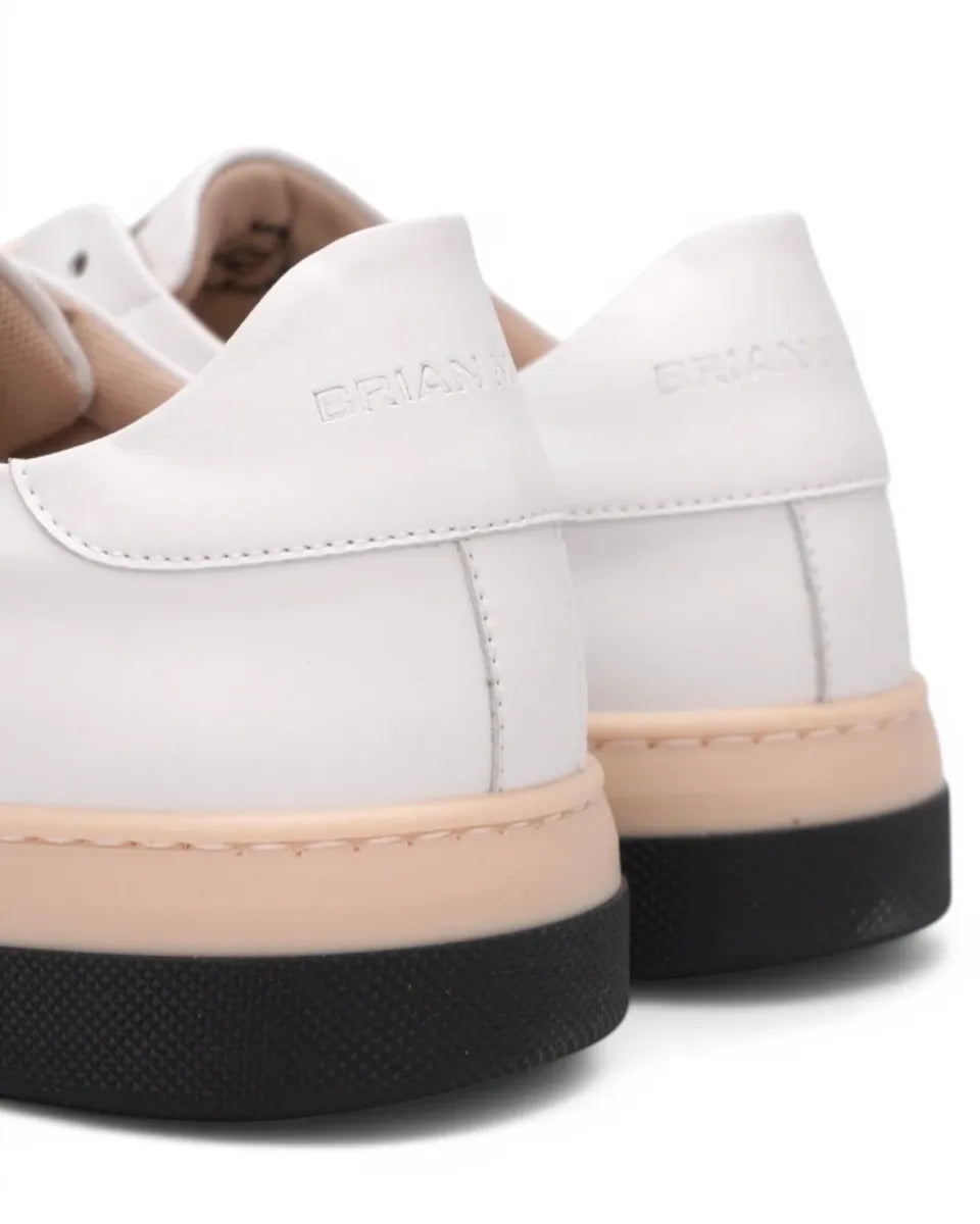 Sneakers in Pelle con Suola Bicolore-Brian Mills-Sneakers-Vittorio Citro Boutique