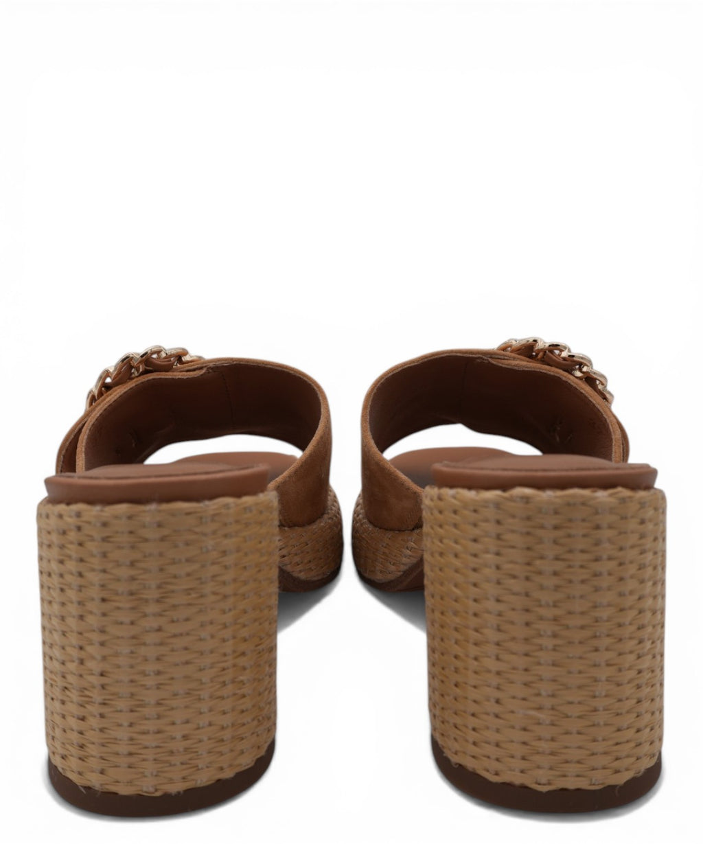 Mules donna suede tacco legno Cielo Noa Harmon