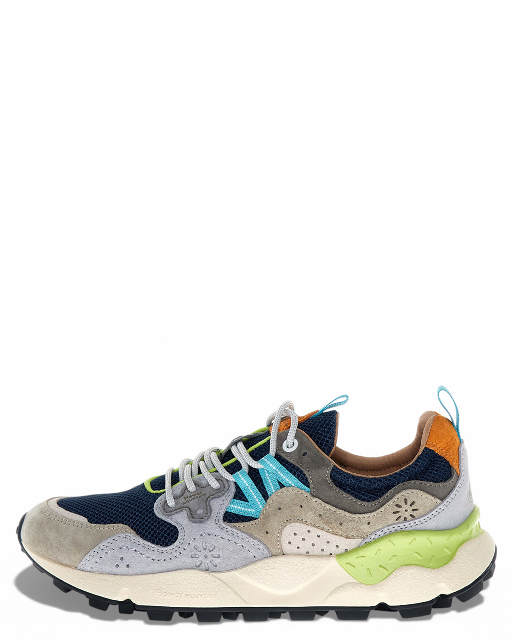 Yamano 3 Suede and Mesh Sneakers