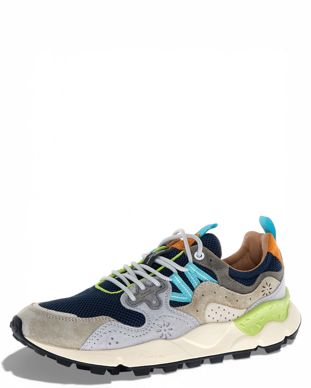 Yamano 3 Suede and Mesh Sneakers
