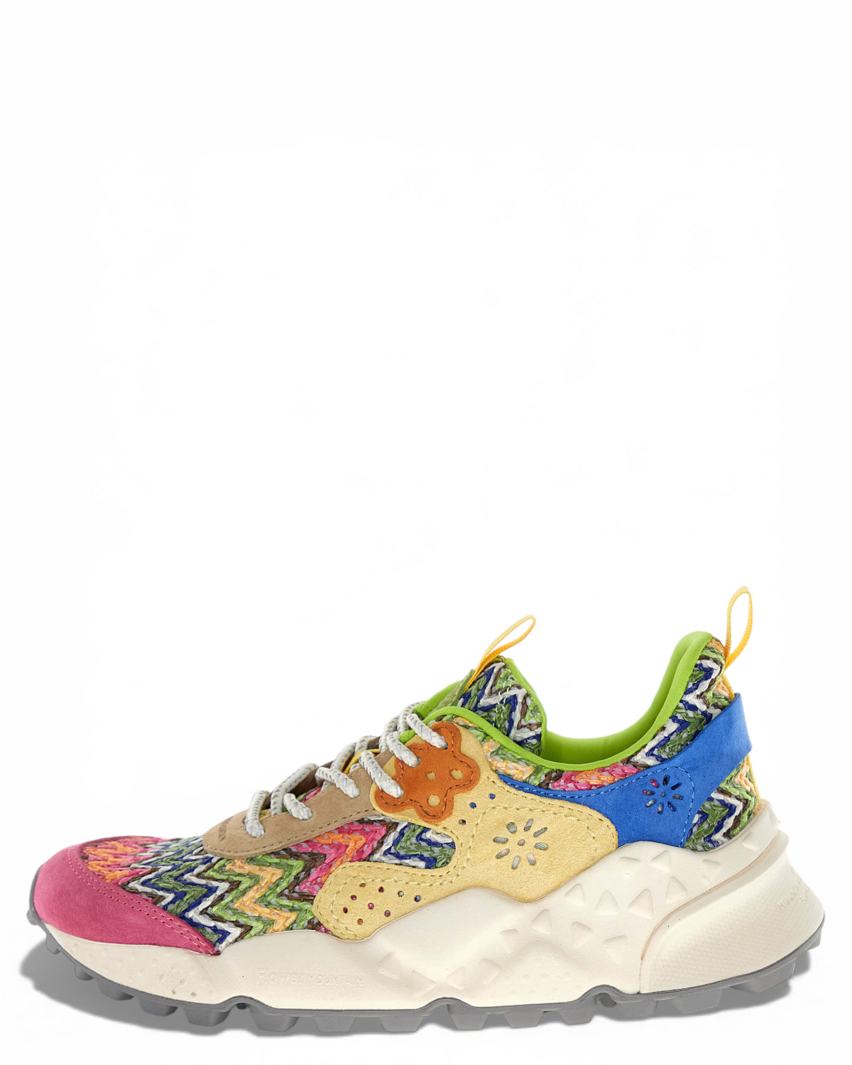 Sneakers Kotetsu suede e knitted jacquard