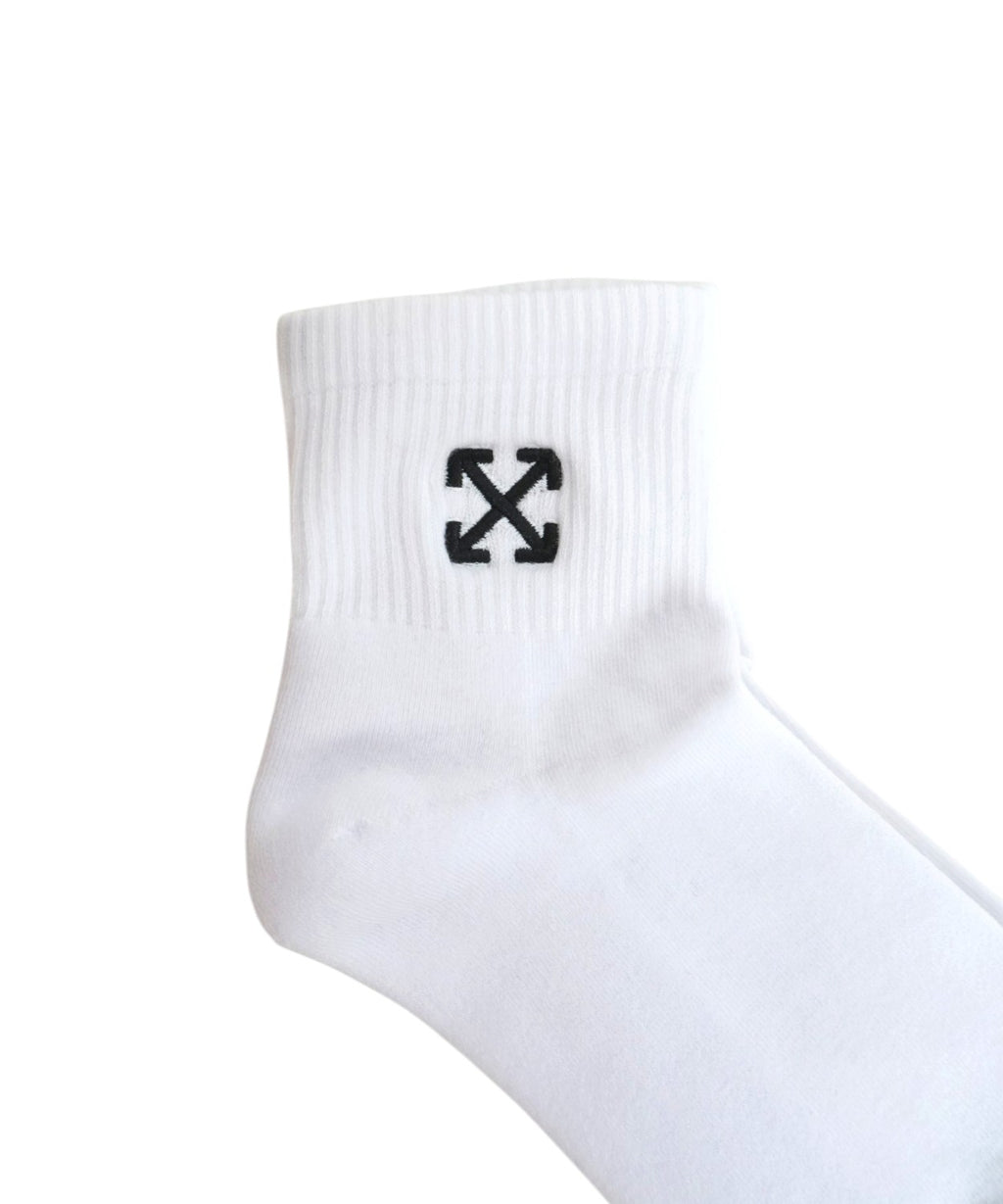 Kotníkové ponožky Off White z bavlny s vyšitým logem